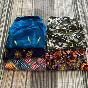Lularoe 6 pairs OS leggings. You will receive all 6 pairs.